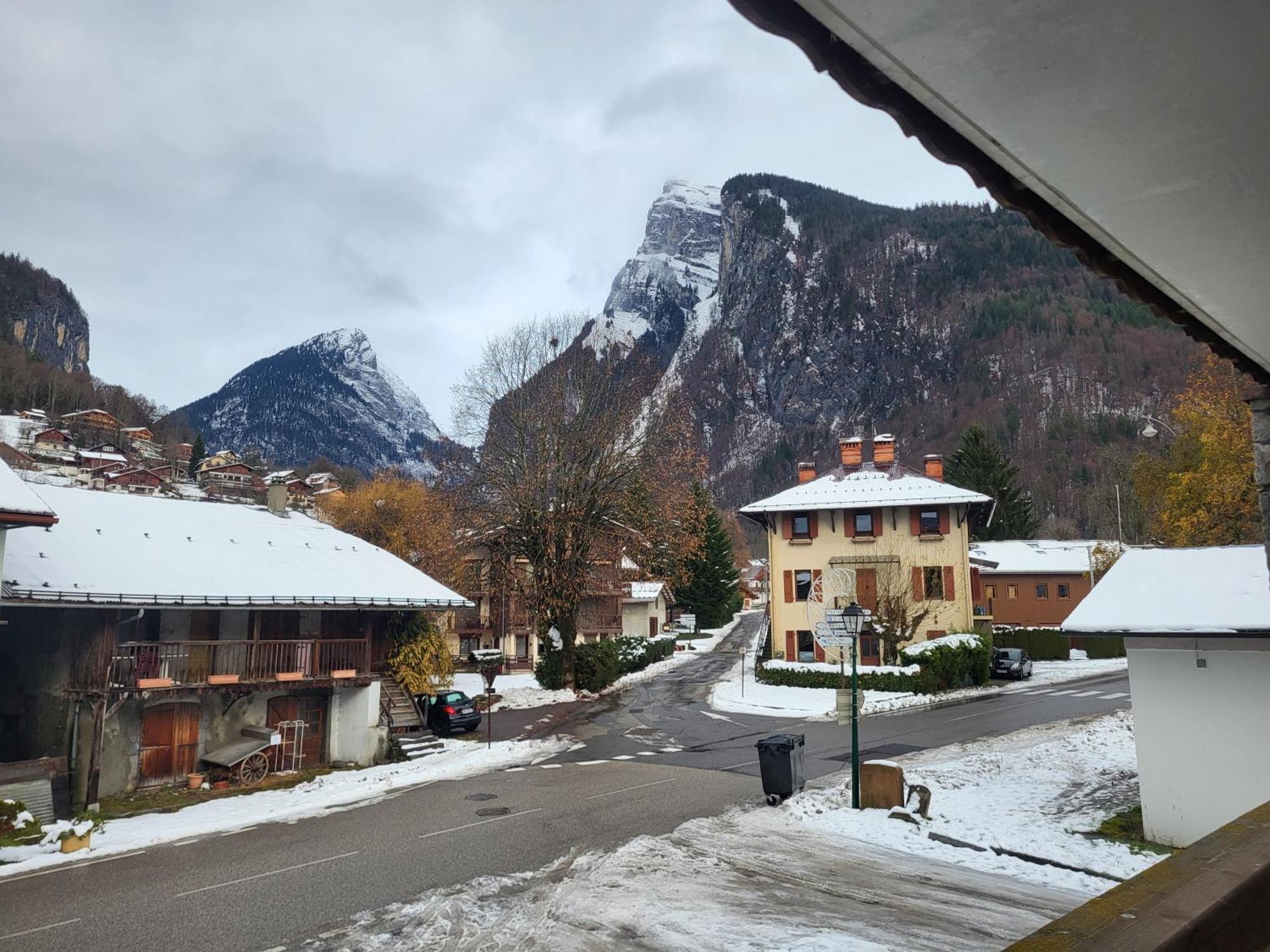 Ecrins A4, 1 Bedroom Apartment With Bunk Room, Central Samoëns Exteriör bild
