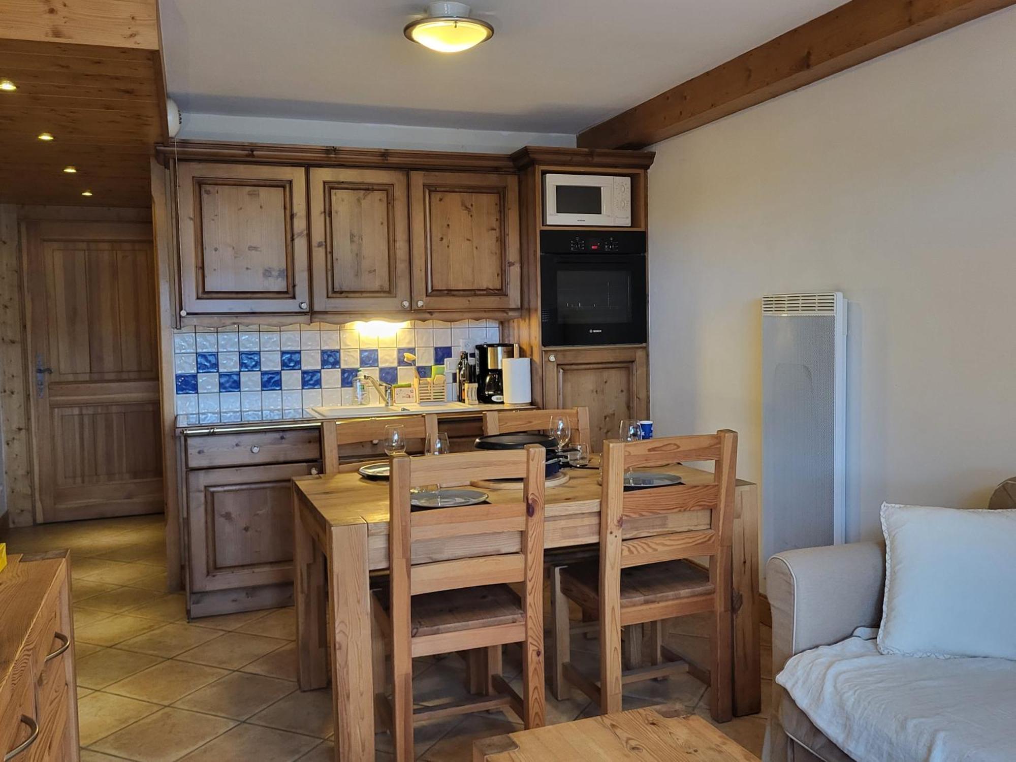 Ecrins A4, 1 Bedroom Apartment With Bunk Room, Central Samoëns Exteriör bild