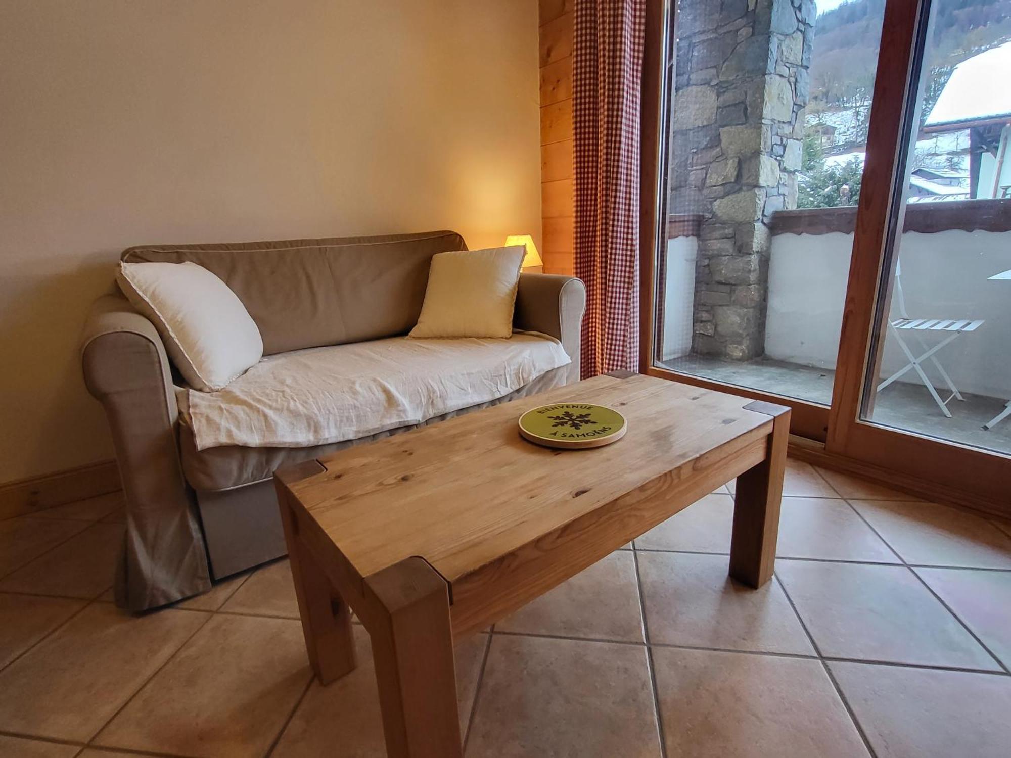 Ecrins A4, 1 Bedroom Apartment With Bunk Room, Central Samoëns Exteriör bild
